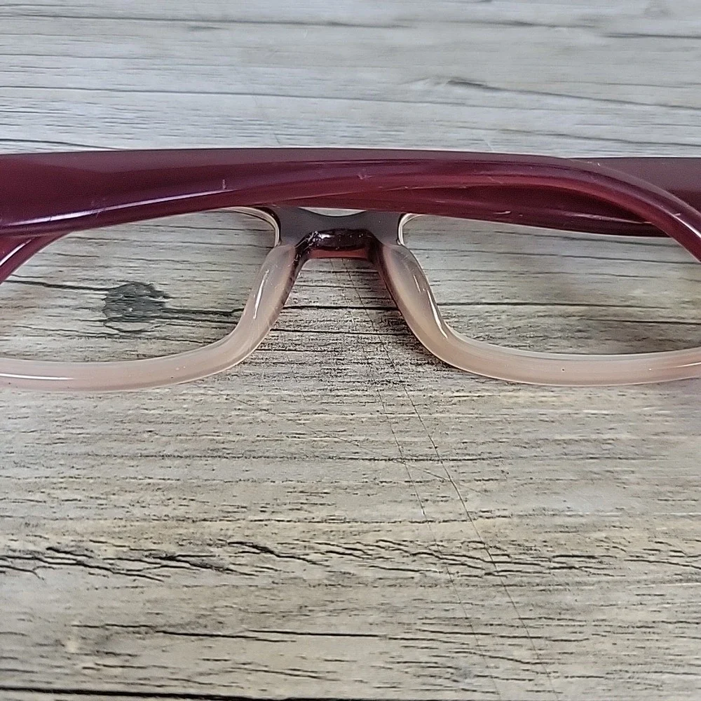 Michael Kors‎ MK231 658 Eyeglasses Frame Women Red Rectangular Plastic 52-16-135